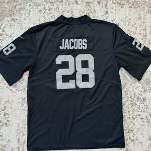 Josh Jacobs On Field Jersey